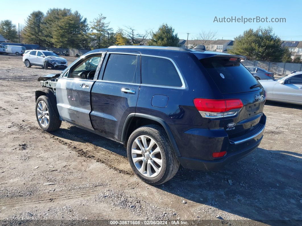 2017 Jeep Grand Cherokee Limited 4x4 Blue vin: 1C4RJFBG0HC602618