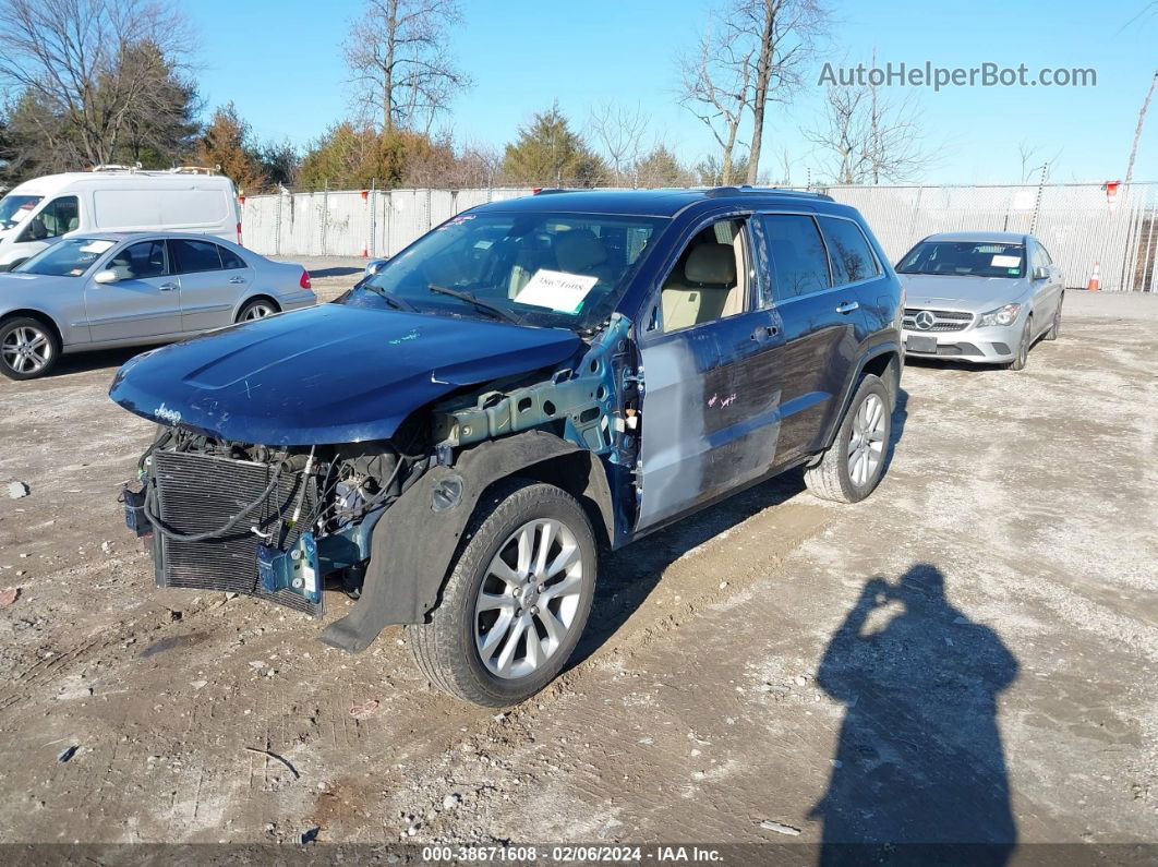 2017 Jeep Grand Cherokee Limited 4x4 Blue vin: 1C4RJFBG0HC602618