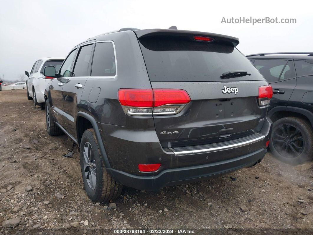 2017 Jeep Grand Cherokee Limited 4x4 Gray vin: 1C4RJFBG0HC679764