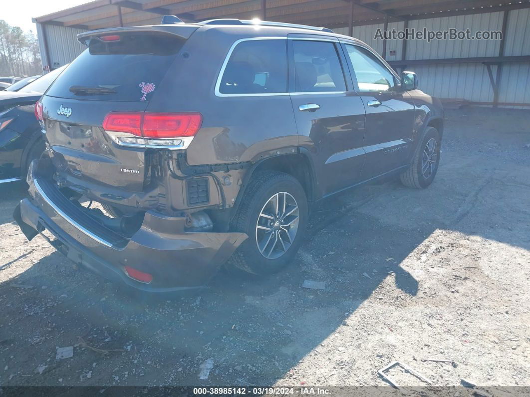 2017 Jeep Grand Cherokee Limited 4x4 Brown vin: 1C4RJFBG0HC707353