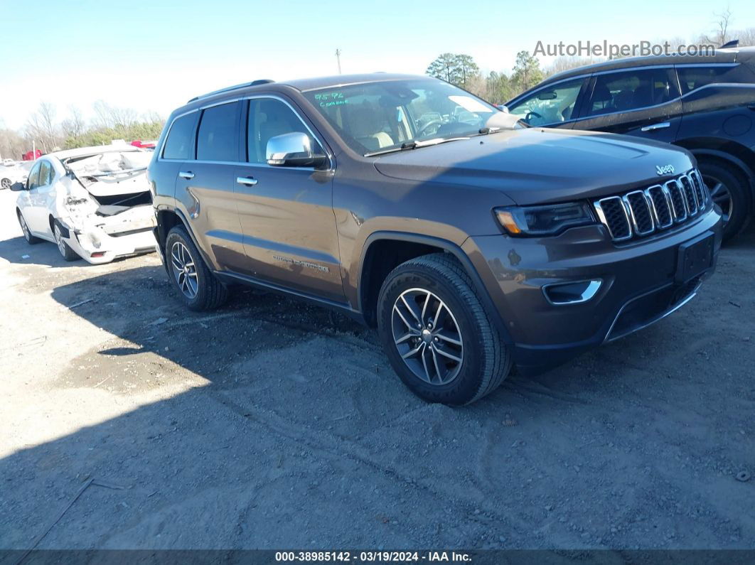 2017 Jeep Grand Cherokee Limited 4x4 Brown vin: 1C4RJFBG0HC707353