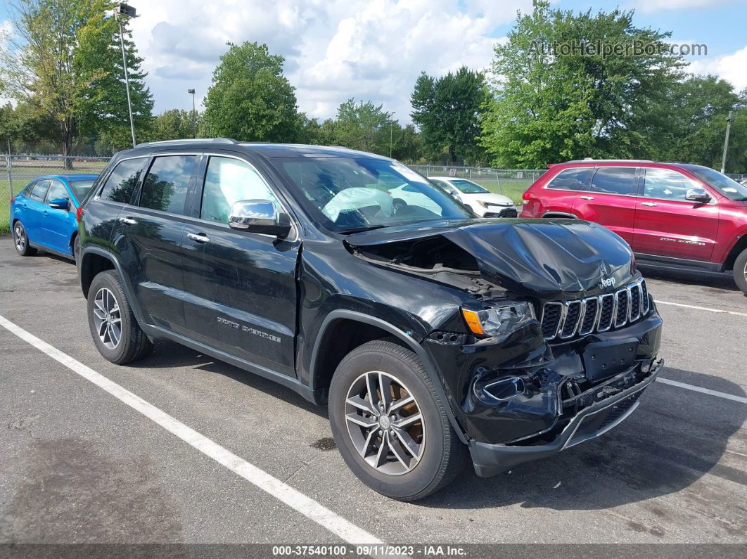 2017 Jeep Grand Cherokee Limited Black vin: 1C4RJFBG0HC713265