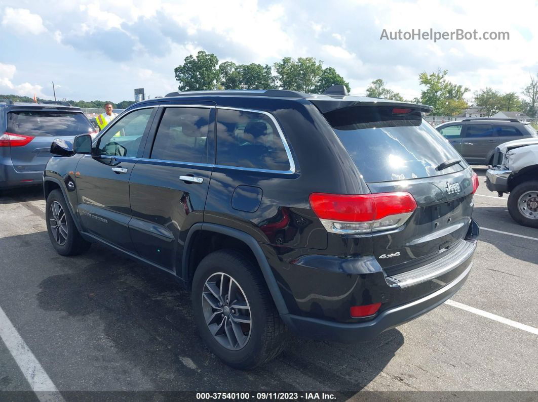 2017 Jeep Grand Cherokee Limited Black vin: 1C4RJFBG0HC713265