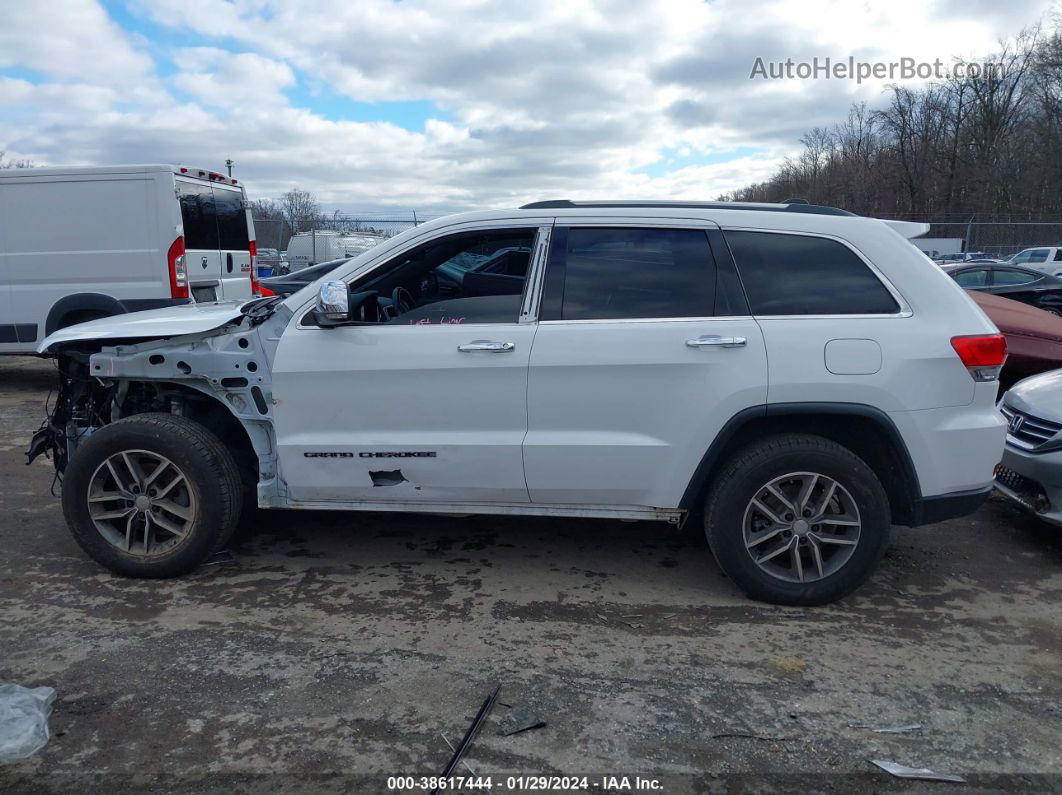 2017 Jeep Grand Cherokee Limited 4x4 White vin: 1C4RJFBG0HC891631