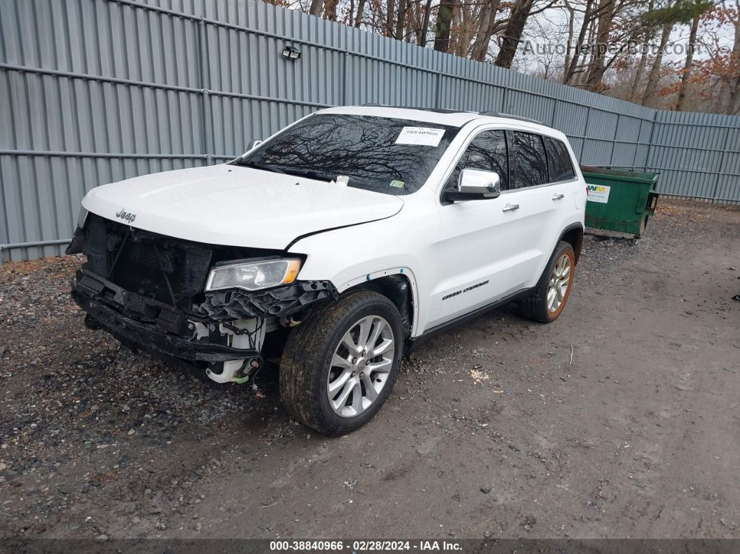 2017 Jeep Grand Cherokee Limited 4x4 White vin: 1C4RJFBG0HC947325