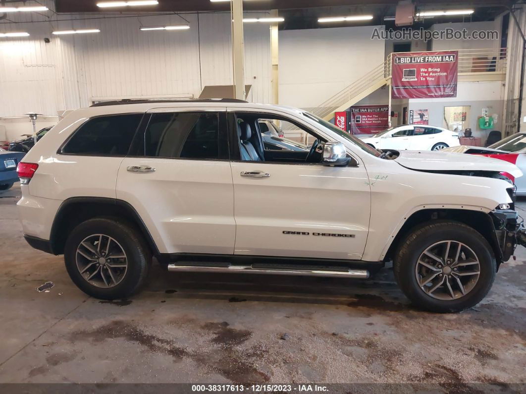 2017 Jeep Grand Cherokee Limited 4x4 White vin: 1C4RJFBG0HC948054