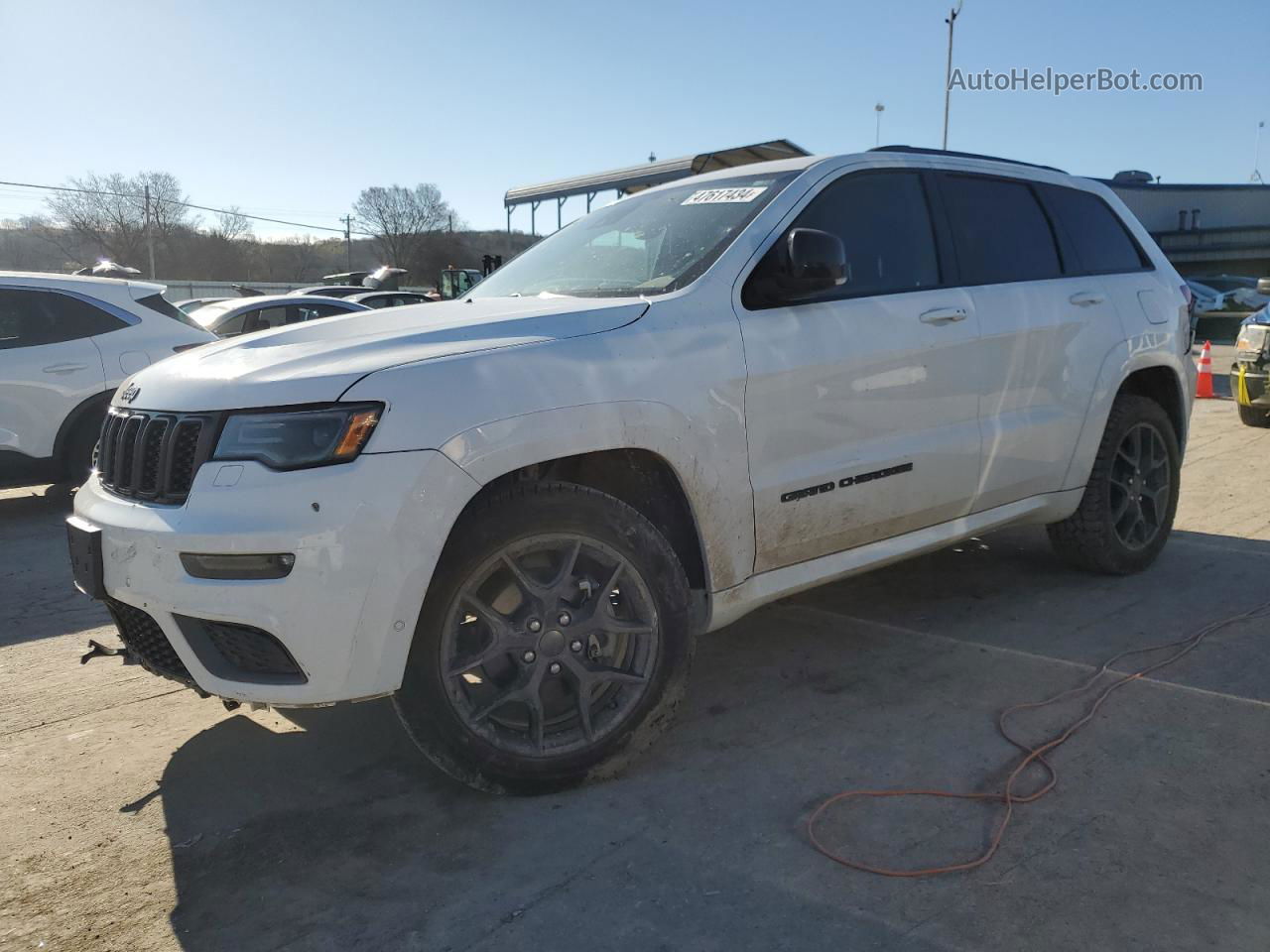 2019 Jeep Grand Cherokee Limited White vin: 1C4RJFBG0KC538958