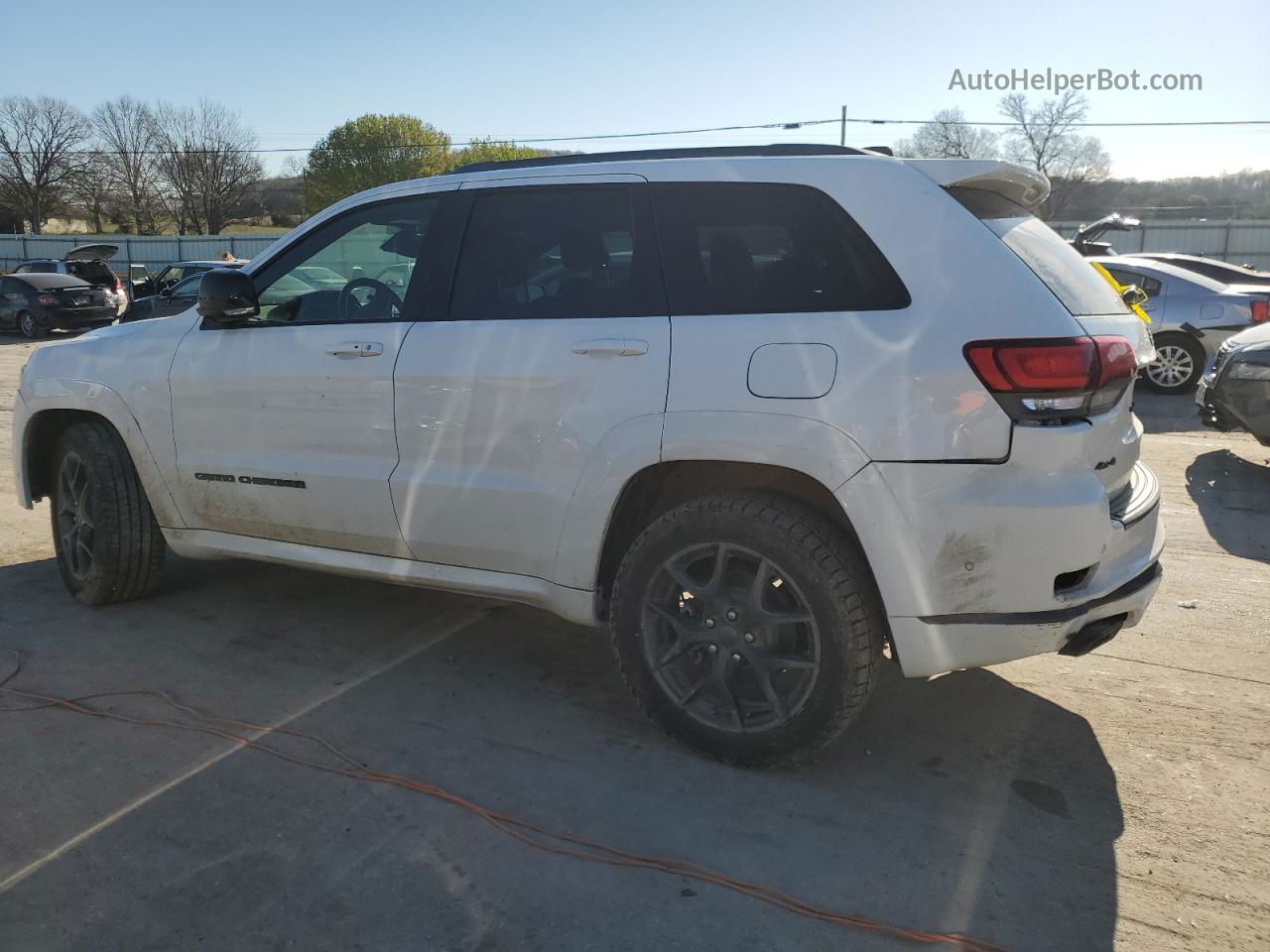 2019 Jeep Grand Cherokee Limited White vin: 1C4RJFBG0KC538958