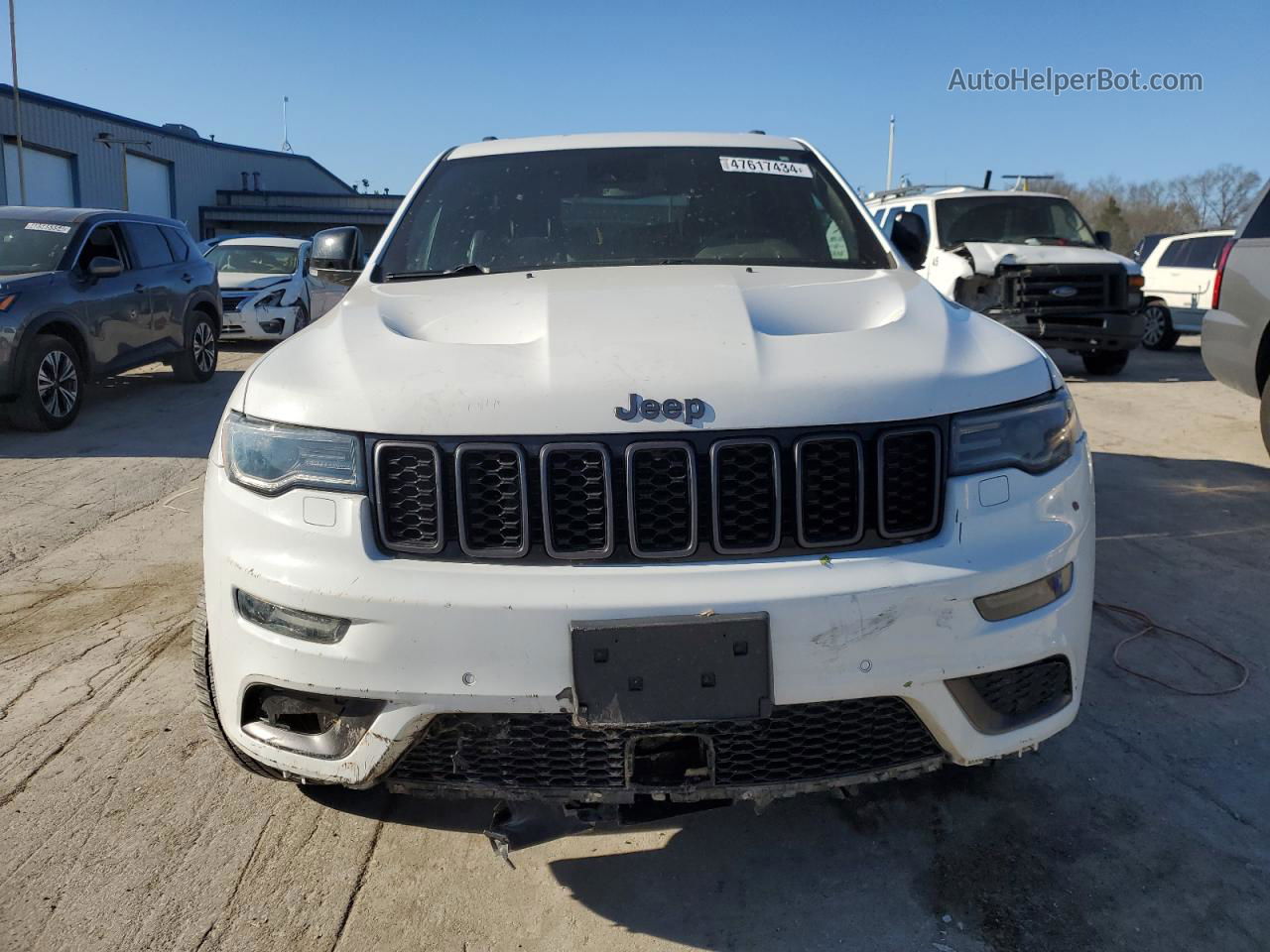 2019 Jeep Grand Cherokee Limited White vin: 1C4RJFBG0KC538958