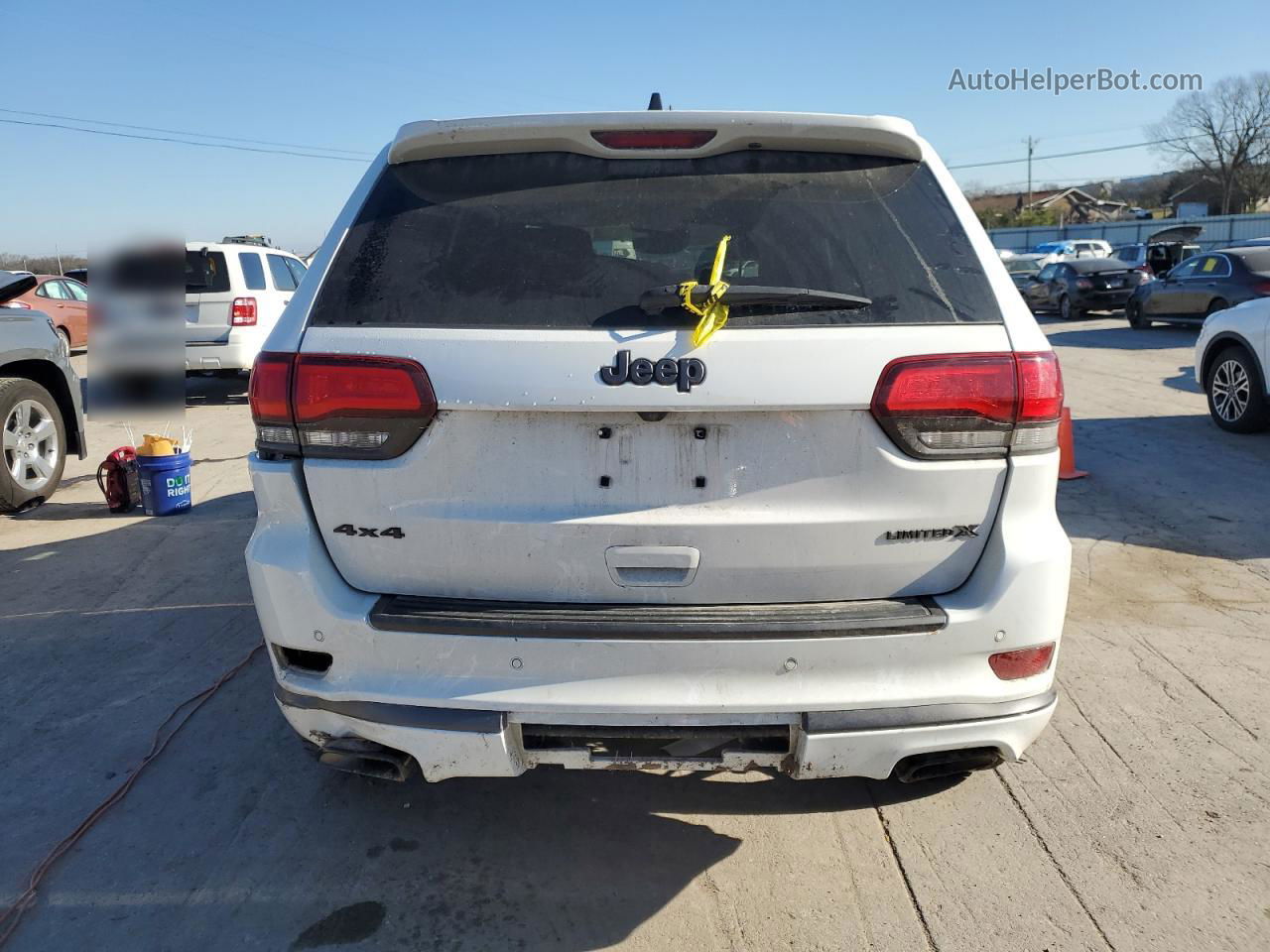 2019 Jeep Grand Cherokee Limited White vin: 1C4RJFBG0KC538958