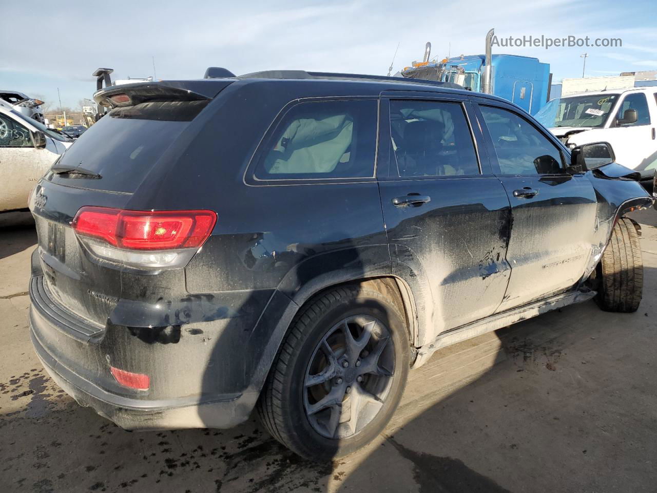 2019 Jeep Grand Cherokee Limited Black vin: 1C4RJFBG0KC551502