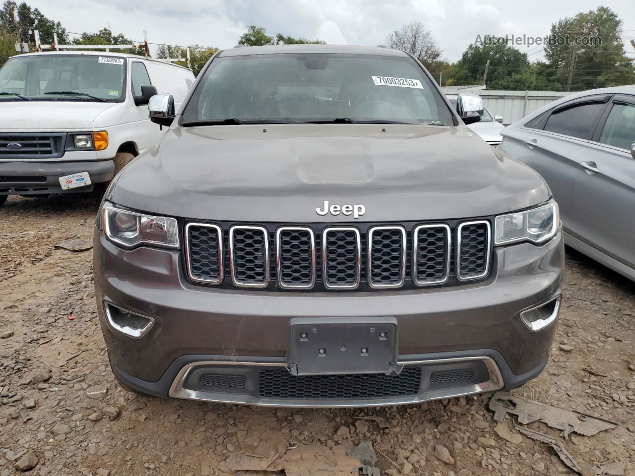 2019 Jeep Grand Cherokee Limited Gray vin: 1C4RJFBG0KC555436