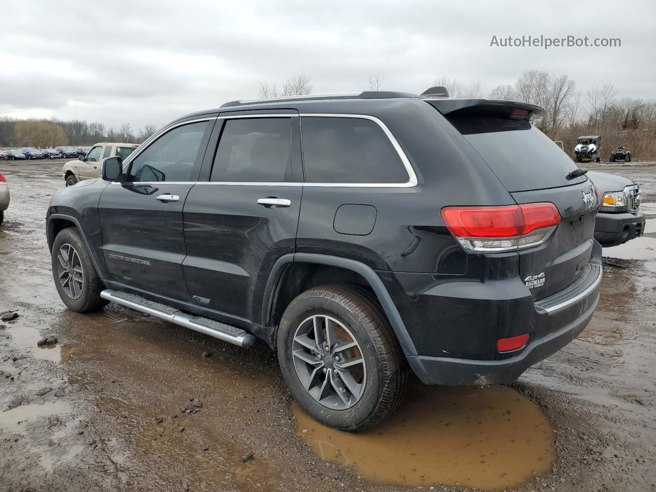 2019 Jeep Grand Cherokee Limited Черный vin: 1C4RJFBG0KC627588