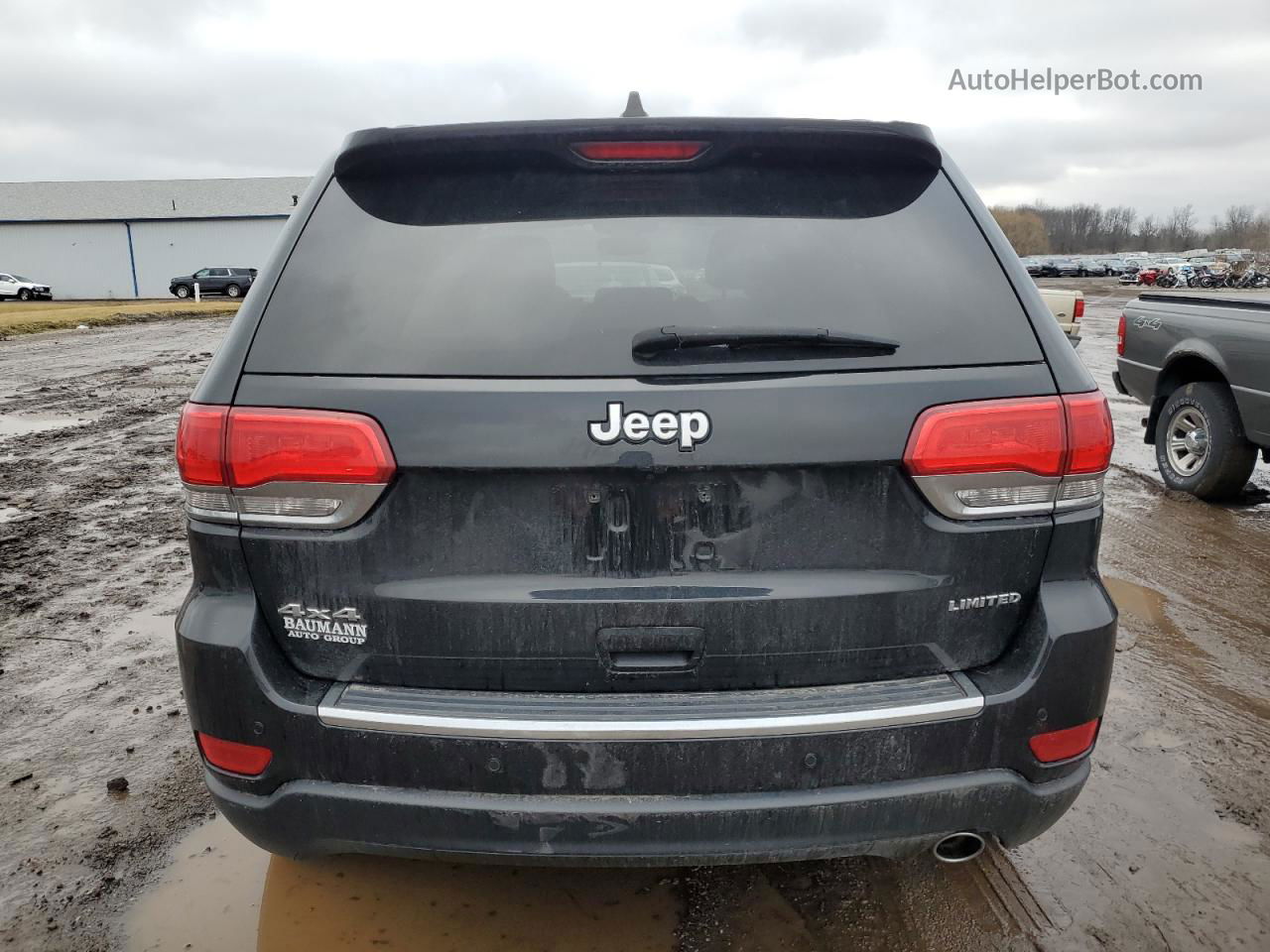 2019 Jeep Grand Cherokee Limited Черный vin: 1C4RJFBG0KC627588