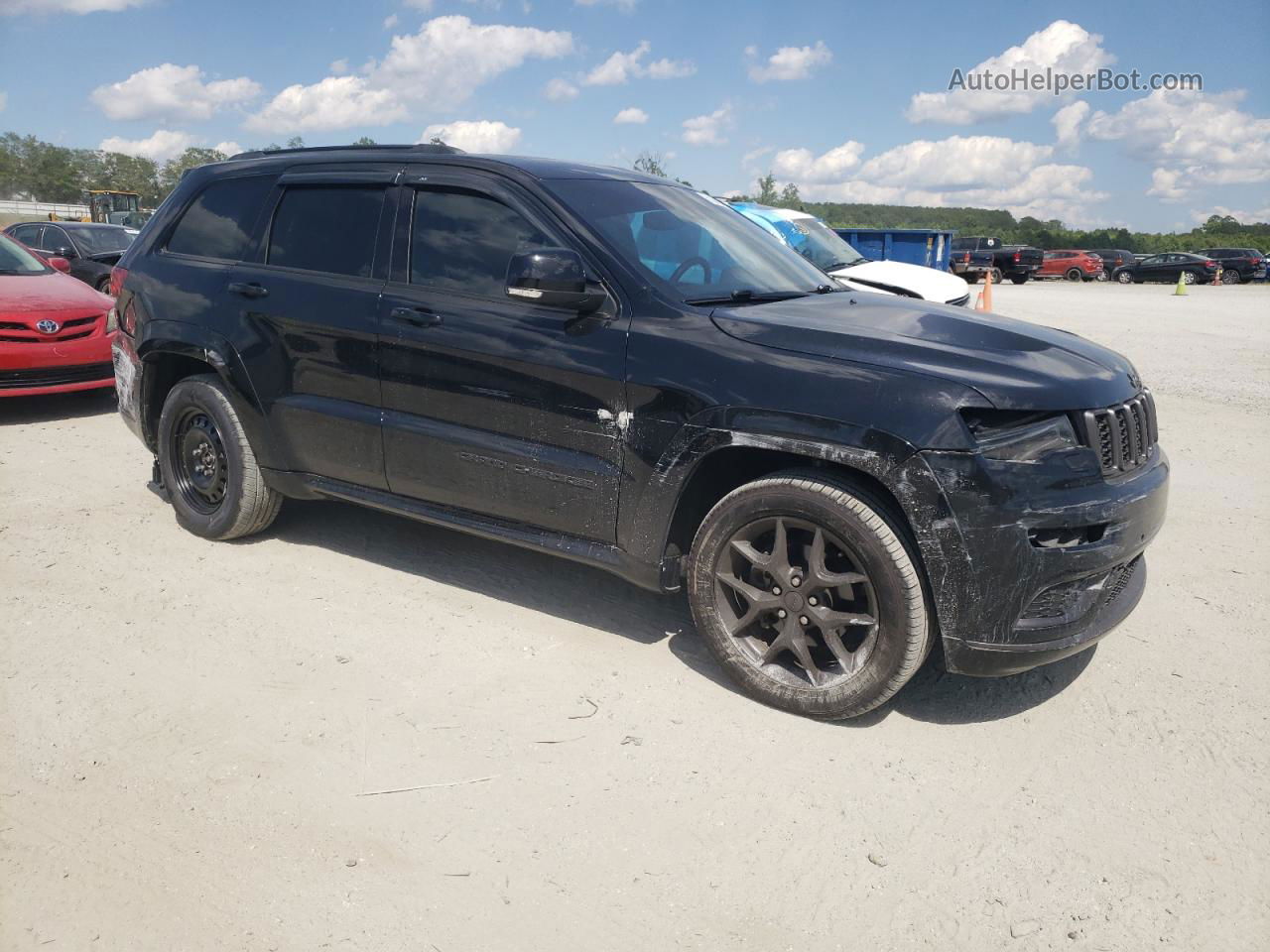 2019 Jeep Grand Cherokee Limited Черный vin: 1C4RJFBG0KC678492