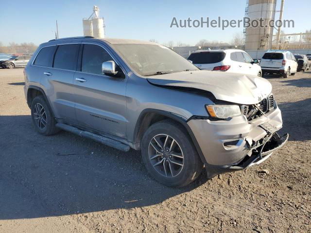 2019 Jeep Grand Cherokee Limited Silver vin: 1C4RJFBG0KC745947