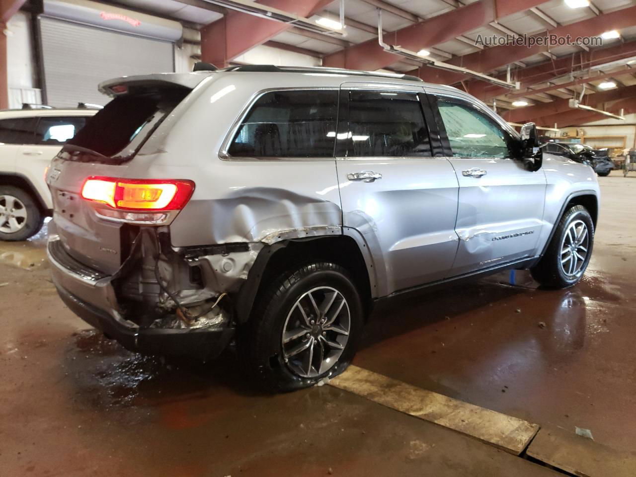 2019 Jeep Grand Cherokee Limited Gray vin: 1C4RJFBG0KC765714