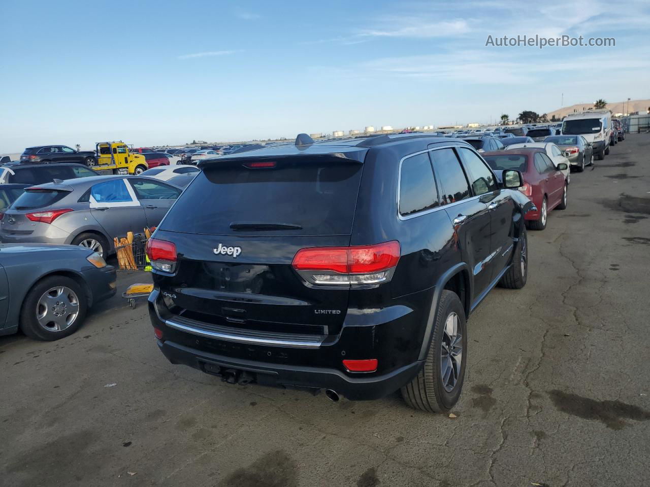 2019 Jeep Grand Cherokee Limited Black vin: 1C4RJFBG0KC786062