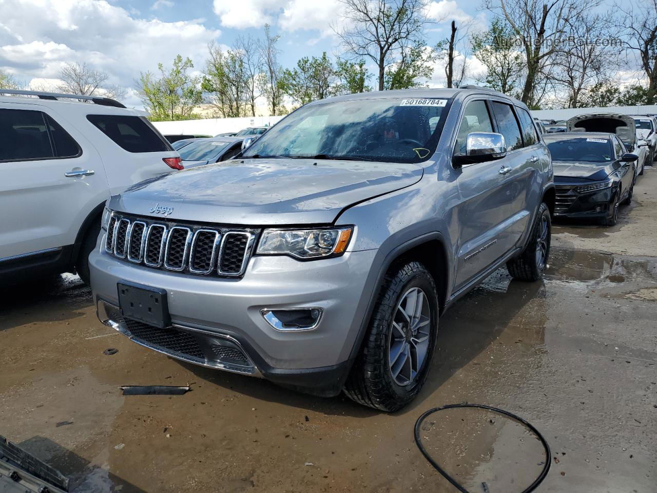 2021 Jeep Grand Cherokee Limited Silver vin: 1C4RJFBG0MC546075