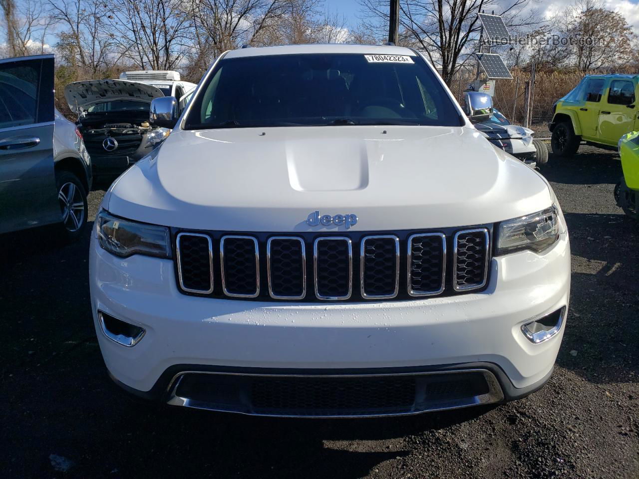 2021 Jeep Grand Cherokee Limited White vin: 1C4RJFBG0MC568836