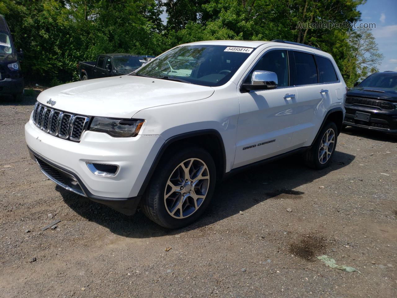 2021 Jeep Grand Cherokee Limited White vin: 1C4RJFBG0MC568836