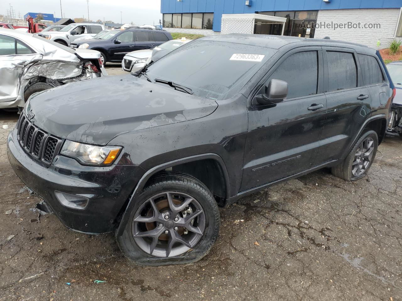 2021 Jeep Grand Cherokee Limited Black vin: 1C4RJFBG0MC603598