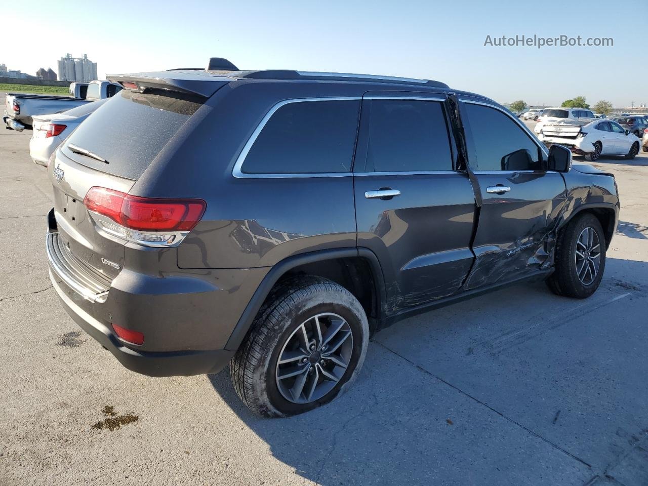 2021 Jeep Grand Cherokee Limited Серый vin: 1C4RJFBG0MC628520