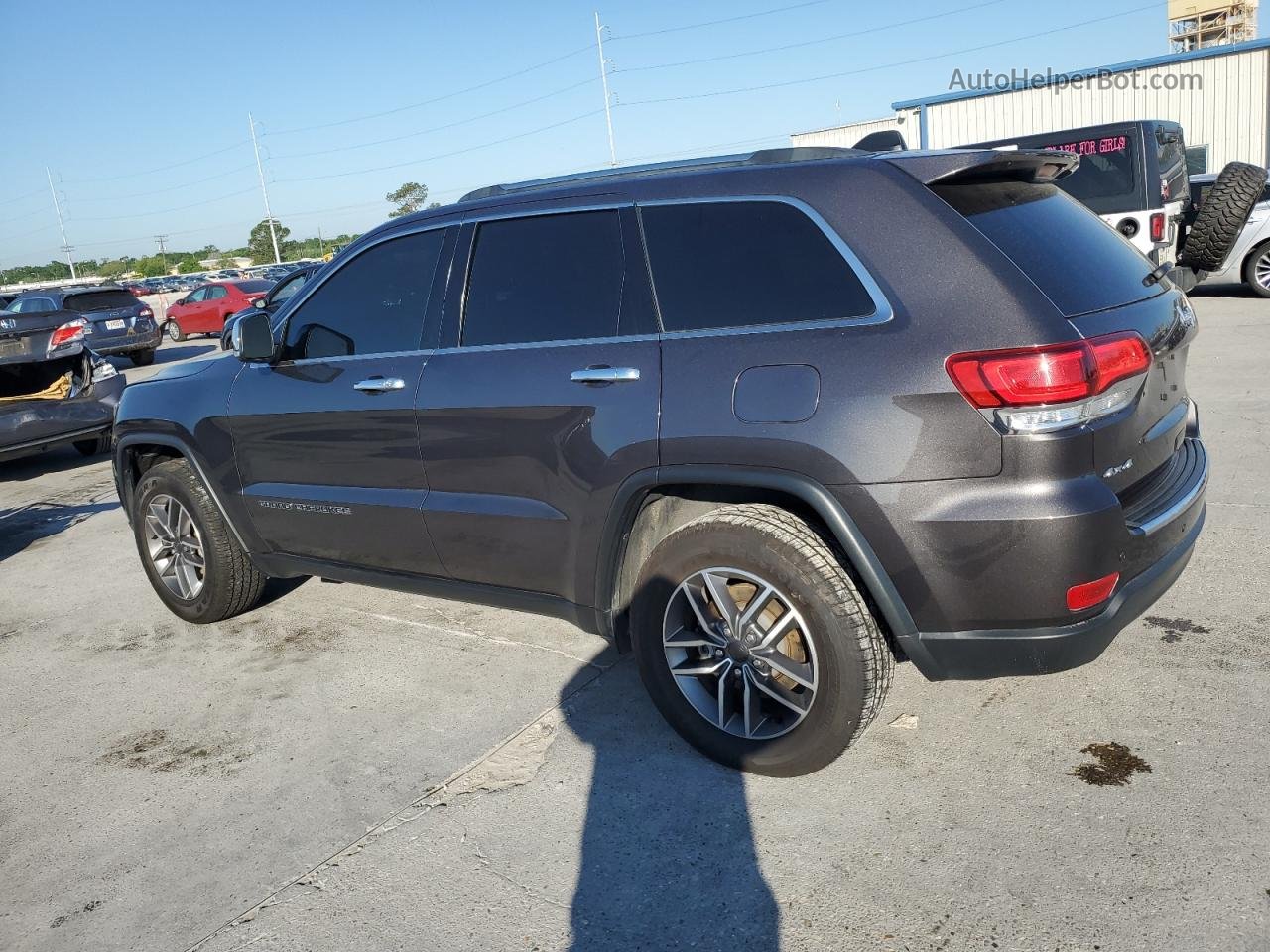 2021 Jeep Grand Cherokee Limited Серый vin: 1C4RJFBG0MC628520