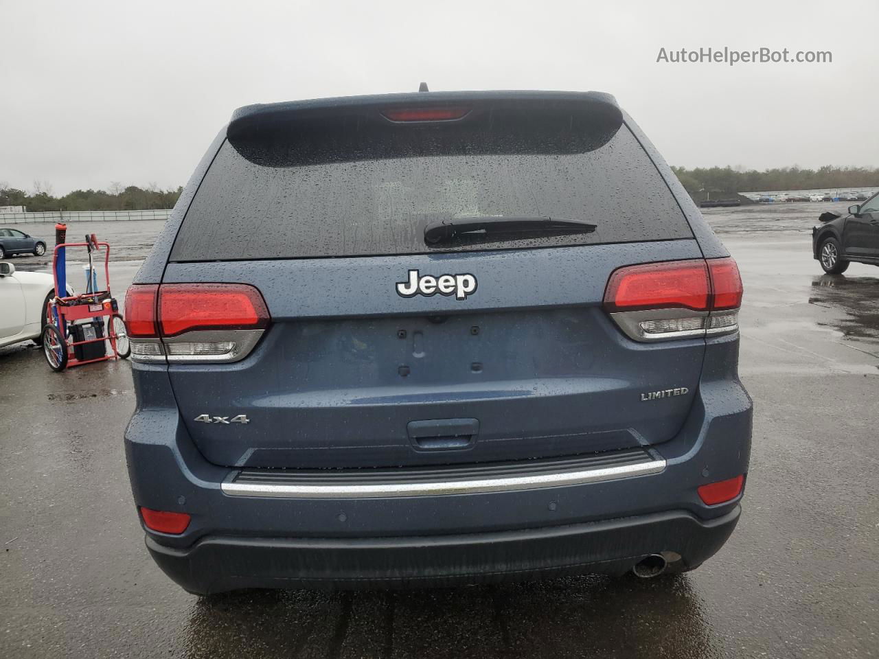 2021 Jeep Grand Cherokee Limited Blue vin: 1C4RJFBG0MC754604