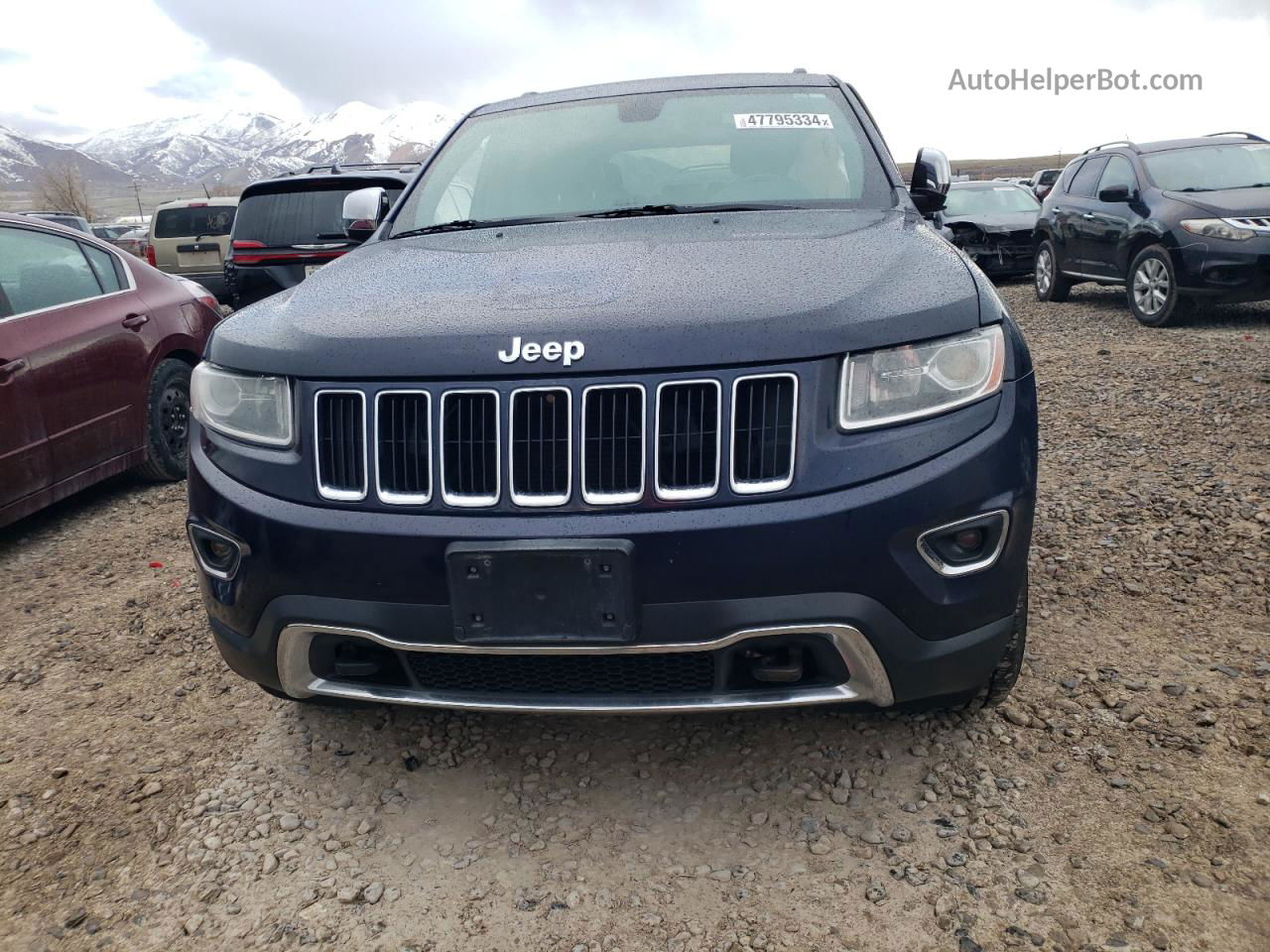 2014 Jeep Grand Cherokee Limited Синий vin: 1C4RJFBG1EC137956