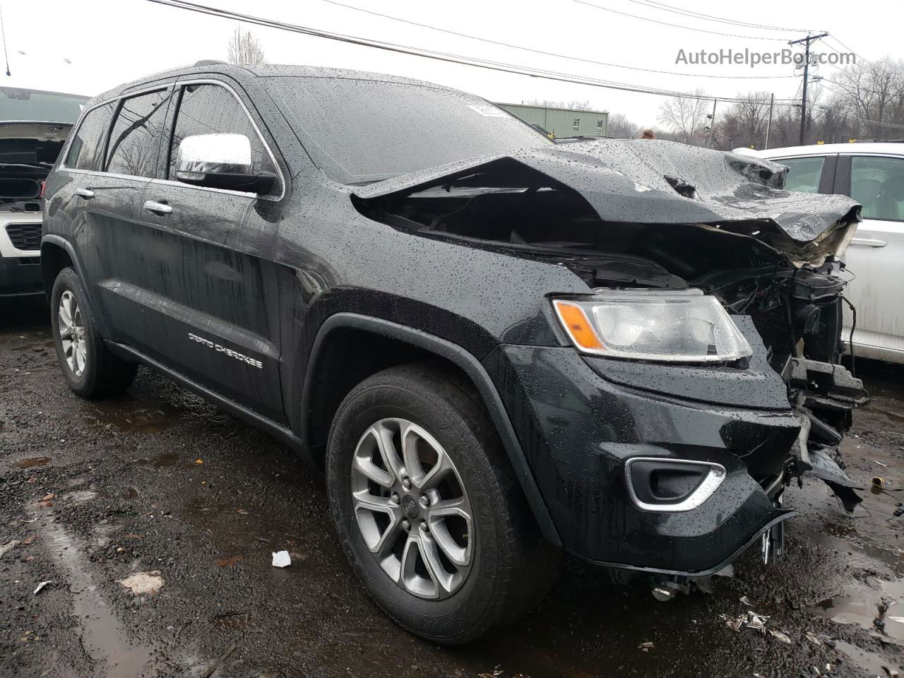 2014 Jeep Grand Cherokee Limited Black vin: 1C4RJFBG1EC196005