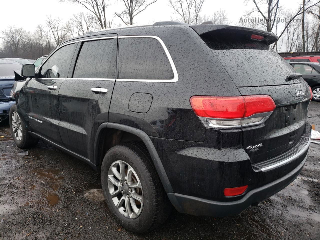 2014 Jeep Grand Cherokee Limited Black vin: 1C4RJFBG1EC196005