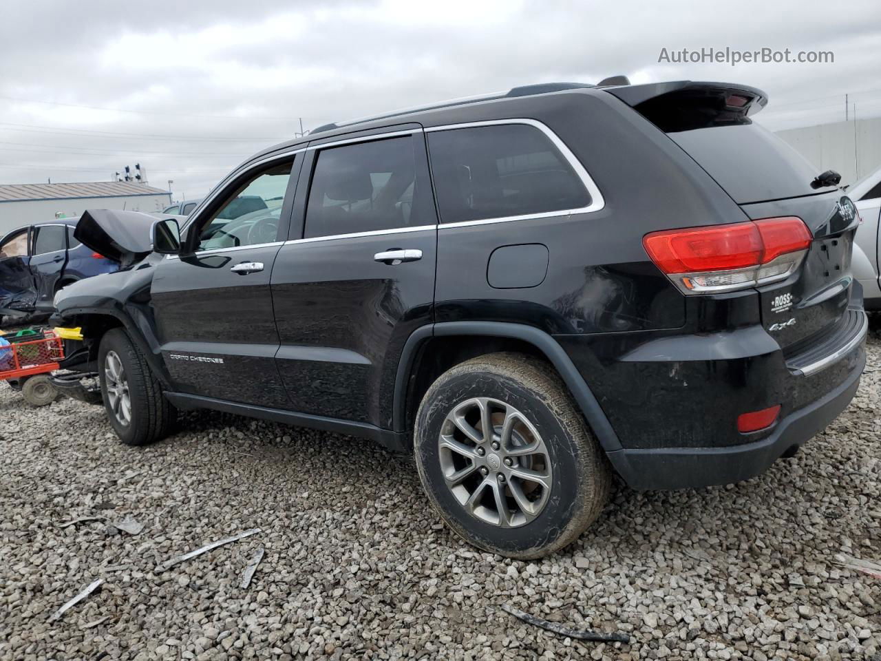 2014 Jeep Grand Cherokee Limited Black vin: 1C4RJFBG1EC319432