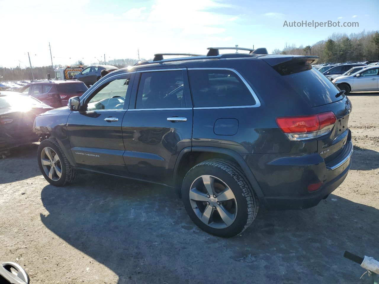 2014 Jeep Grand Cherokee Limited Серый vin: 1C4RJFBG1EC325232