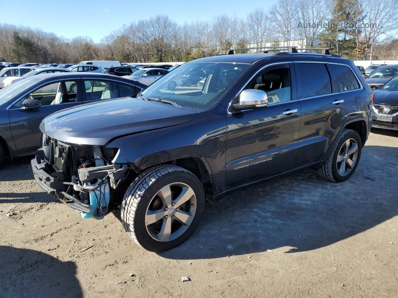 2014 Jeep Grand Cherokee Limited Gray vin: 1C4RJFBG1EC325232