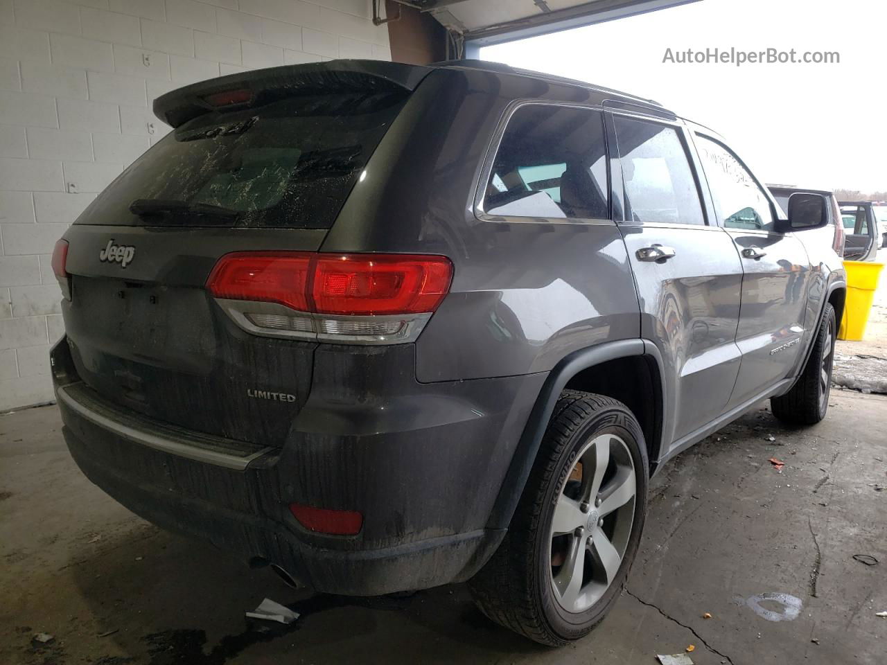 2014 Jeep Grand Cherokee Limited Угольный vin: 1C4RJFBG1EC485935