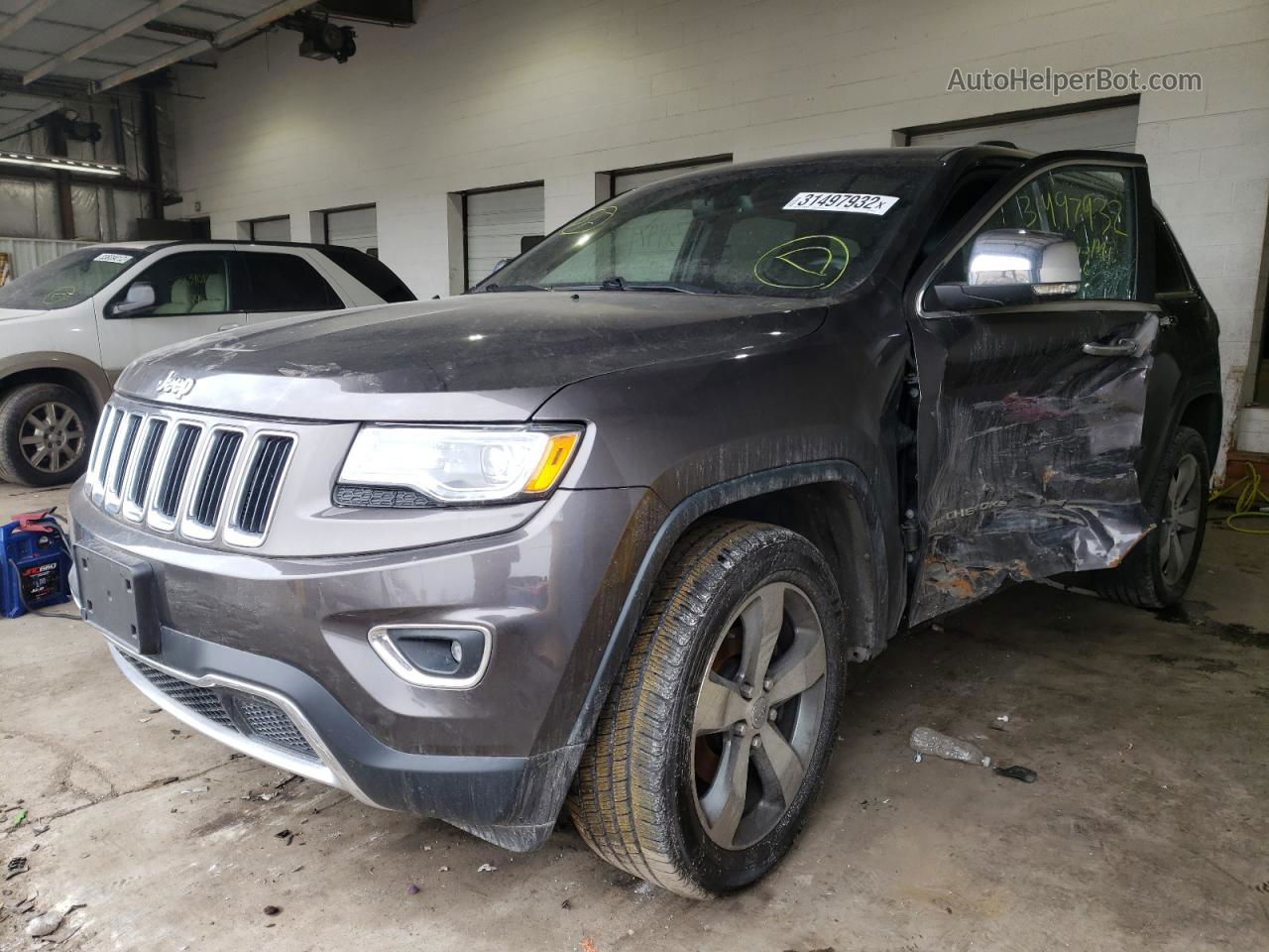2014 Jeep Grand Cherokee Limited Charcoal vin: 1C4RJFBG1EC485935