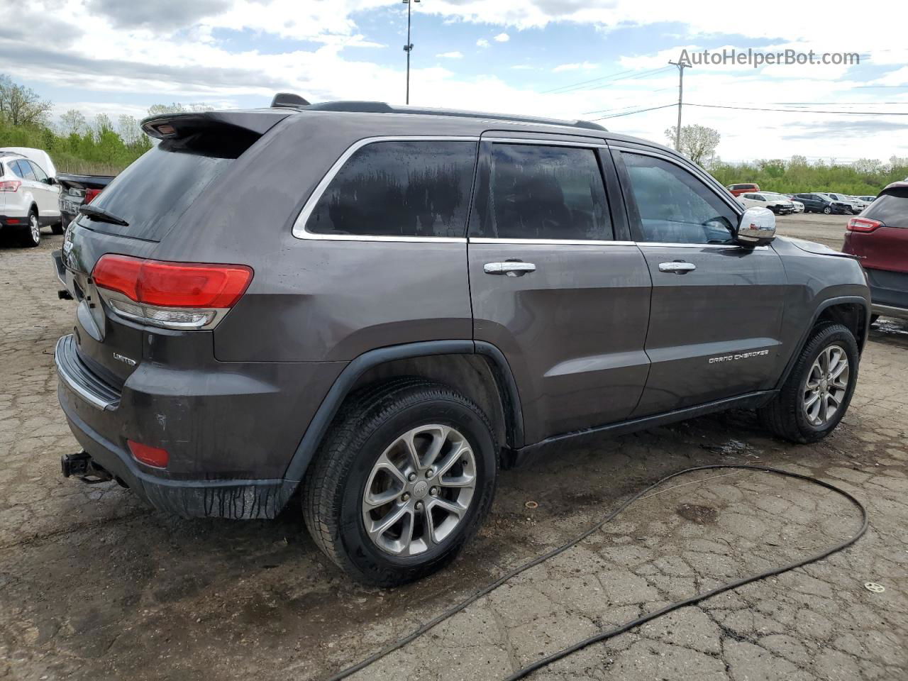 2014 Jeep Grand Cherokee Limited Gray vin: 1C4RJFBG1EC517072