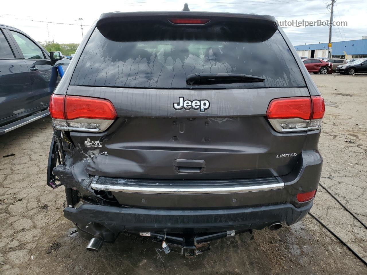 2014 Jeep Grand Cherokee Limited Gray vin: 1C4RJFBG1EC517072