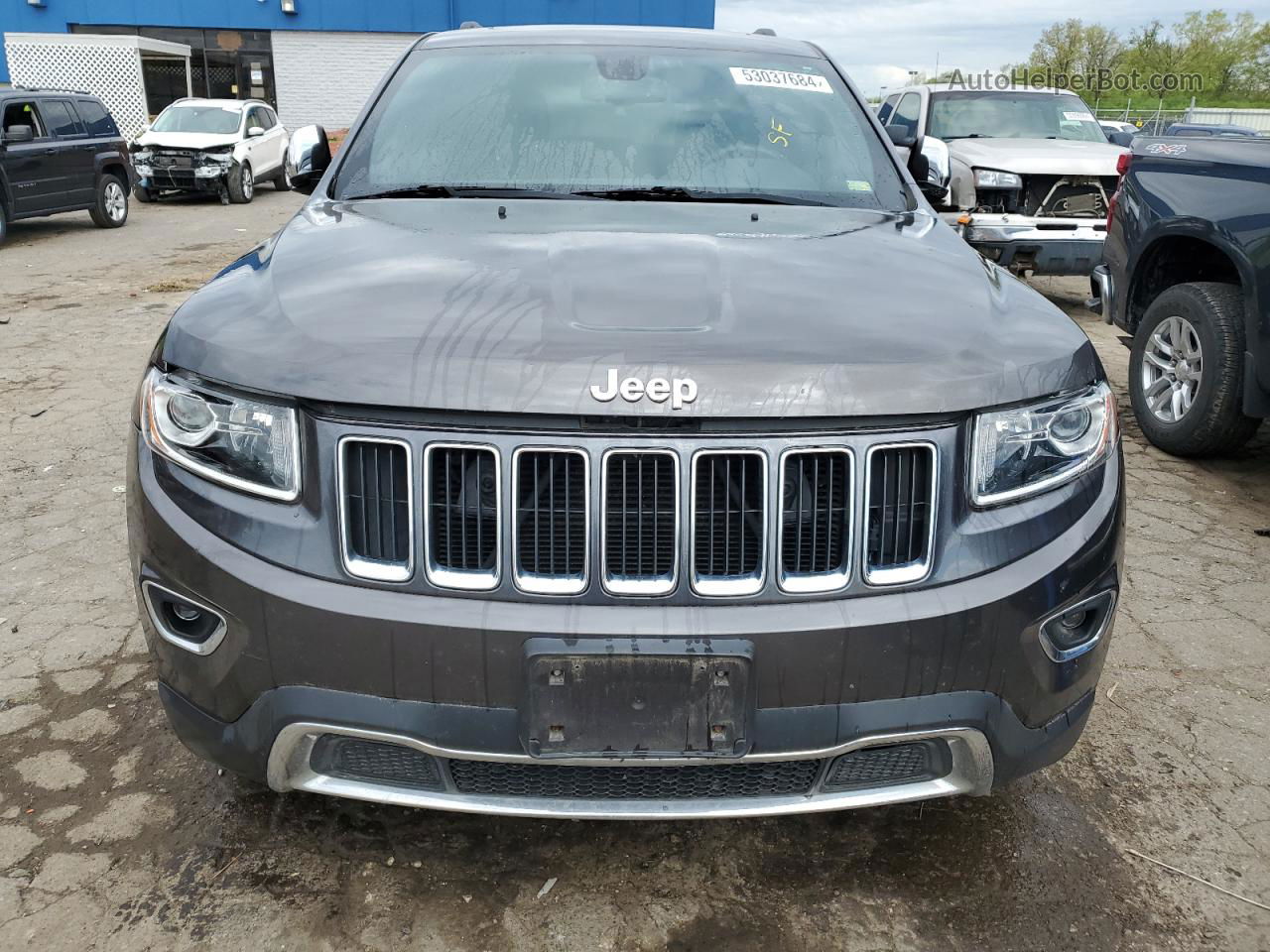 2014 Jeep Grand Cherokee Limited Gray vin: 1C4RJFBG1EC517072