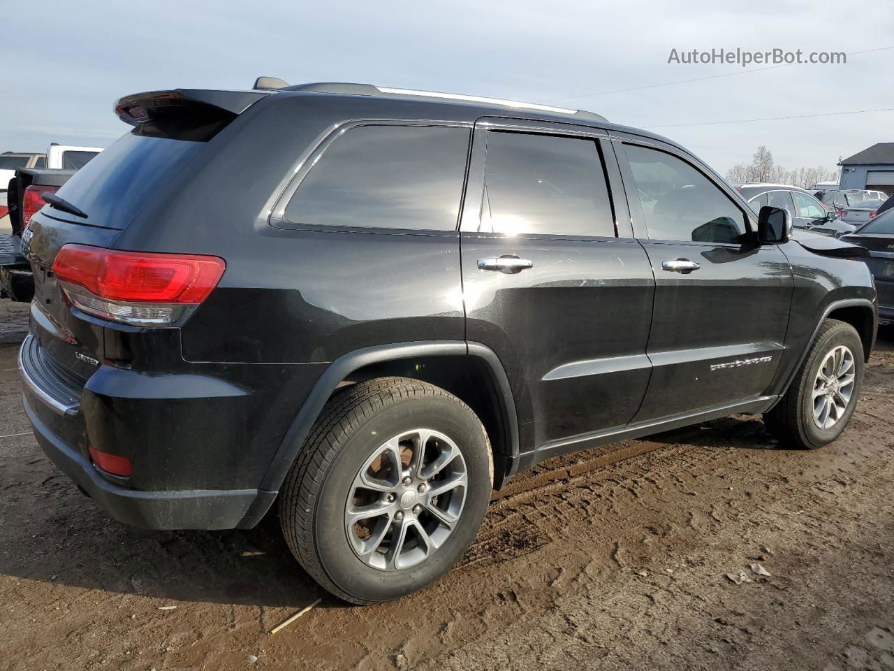 2014 Jeep Grand Cherokee Limited Black vin: 1C4RJFBG1EC522689