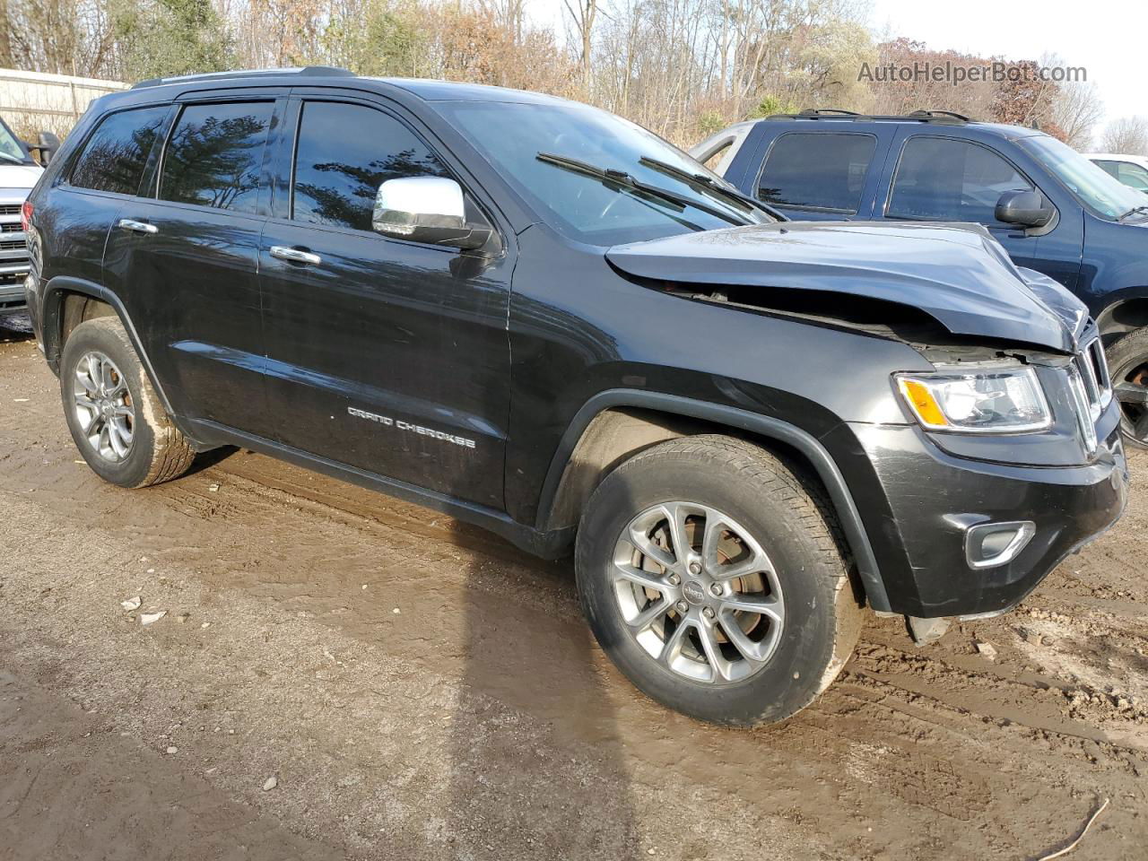 2014 Jeep Grand Cherokee Limited Black vin: 1C4RJFBG1EC522689