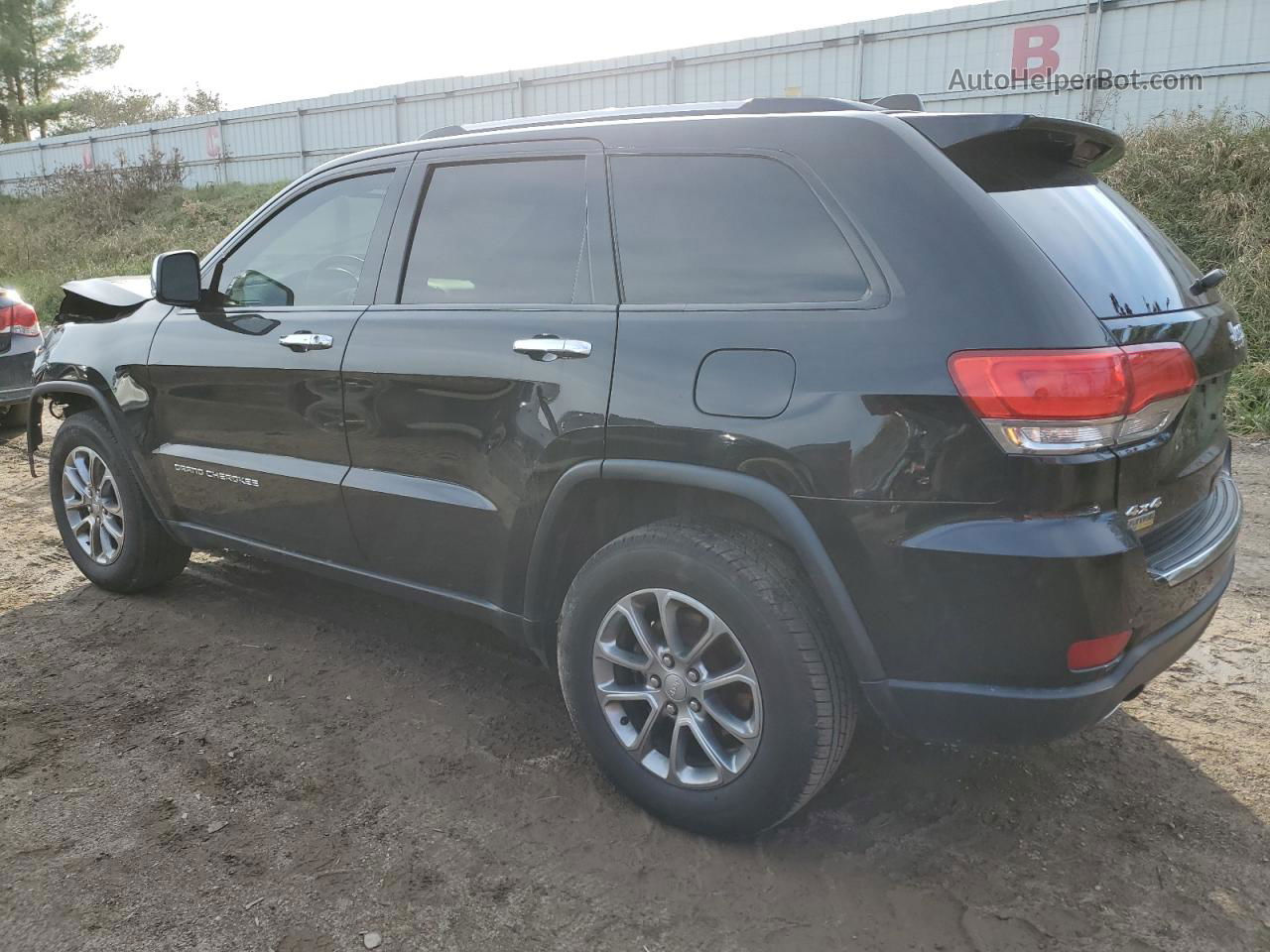 2014 Jeep Grand Cherokee Limited Black vin: 1C4RJFBG1EC522689