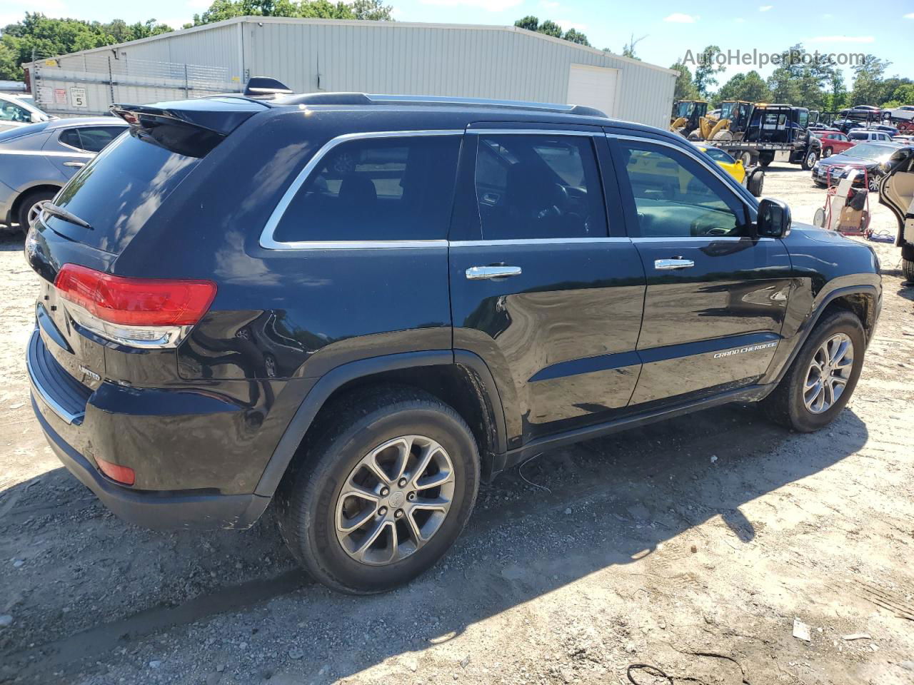 2014 Jeep Grand Cherokee Limited Black vin: 1C4RJFBG1EC535636