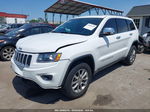 2015 Jeep Grand Cherokee Limited White vin: 1C4RJFBG1FC112461