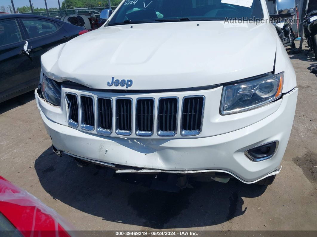 2015 Jeep Grand Cherokee Limited White vin: 1C4RJFBG1FC112461