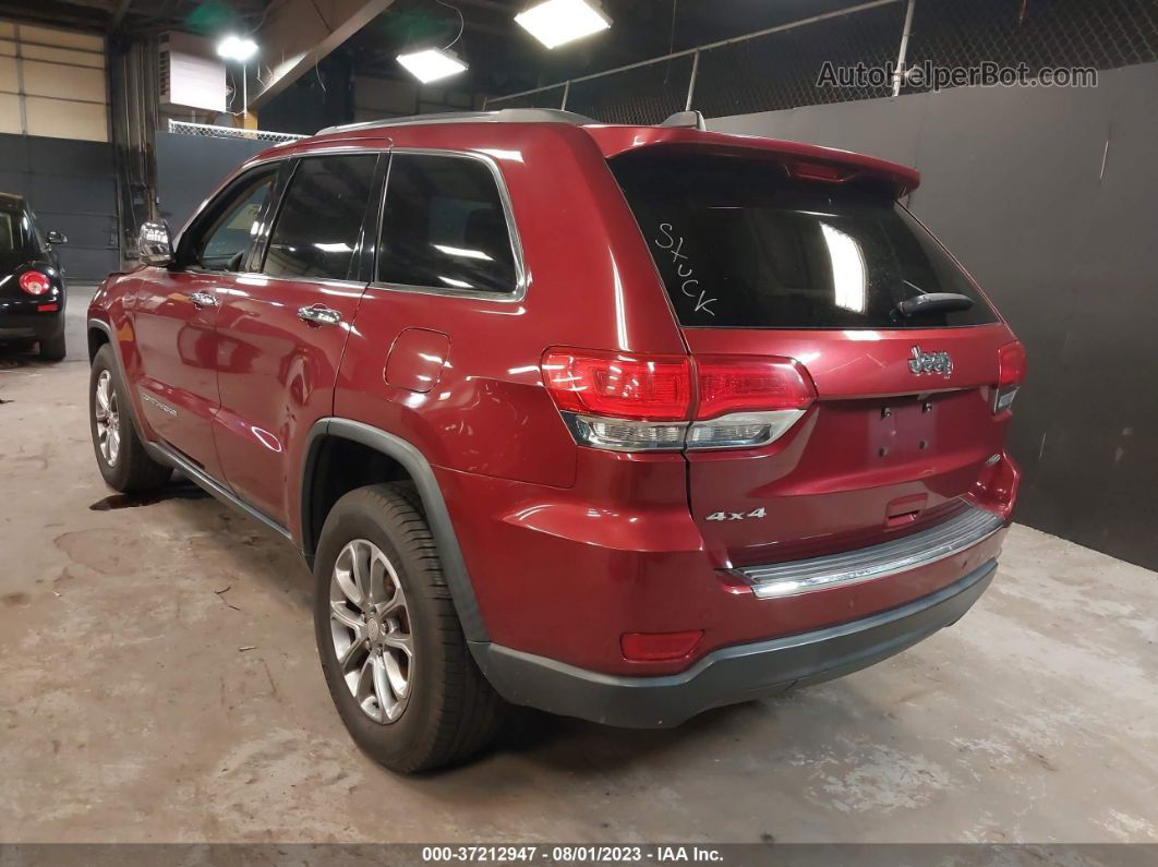 2015 Jeep Grand Cherokee Limited Red vin: 1C4RJFBG1FC788084