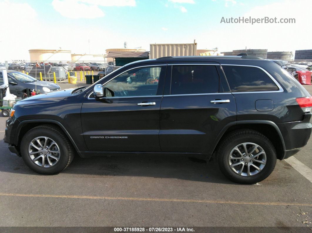 2015 Jeep Grand Cherokee Limited Black vin: 1C4RJFBG1FC822511