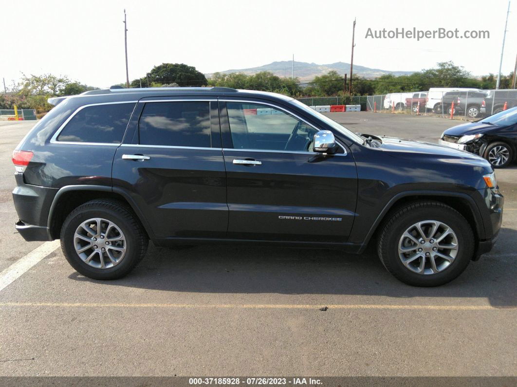 2015 Jeep Grand Cherokee Limited Black vin: 1C4RJFBG1FC822511