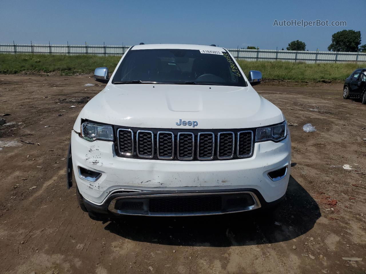 2019 Jeep Grand Cherokee Limited White vin: 1C4RJFBG1KC578918